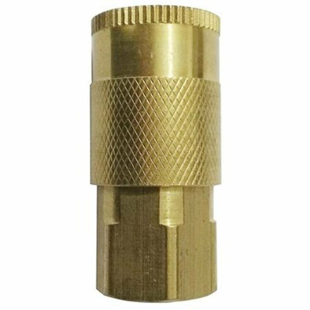 VIVIENDO LA VIDA Industrial Coupler - Copper - 0.37 I-M x 0.37 in. NPT Female VI3855575